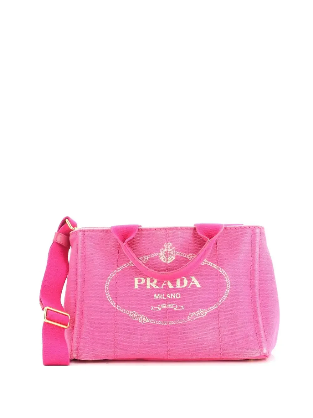 Prada Canapa Convertible Tote Canvas #334574P84B